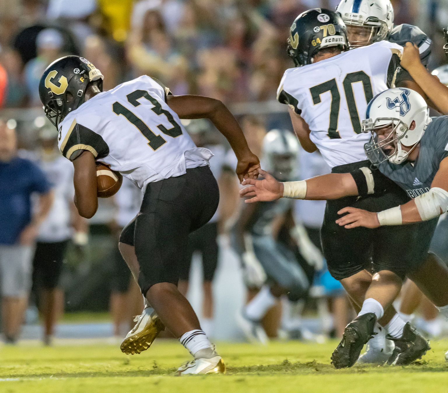 North Carolina High School football action Friday night